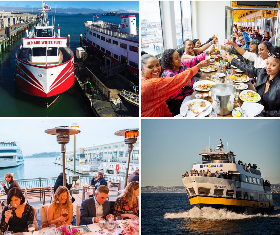 Host your next party at a jaw-dropping location such as onboard an excursion vessel or at a bayside restaurant.