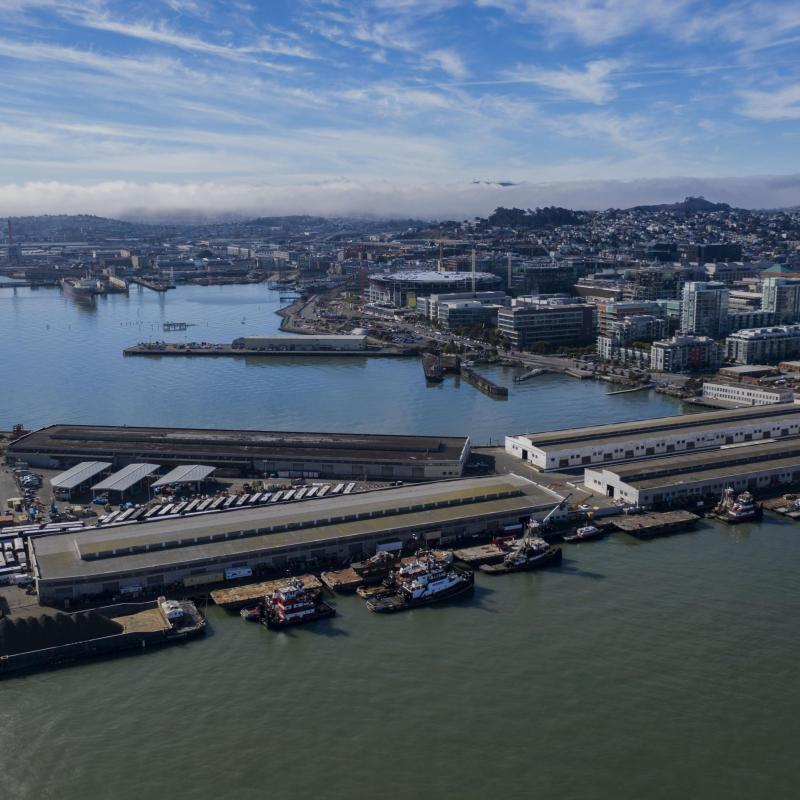 Southern Waterfront Aerial Photo