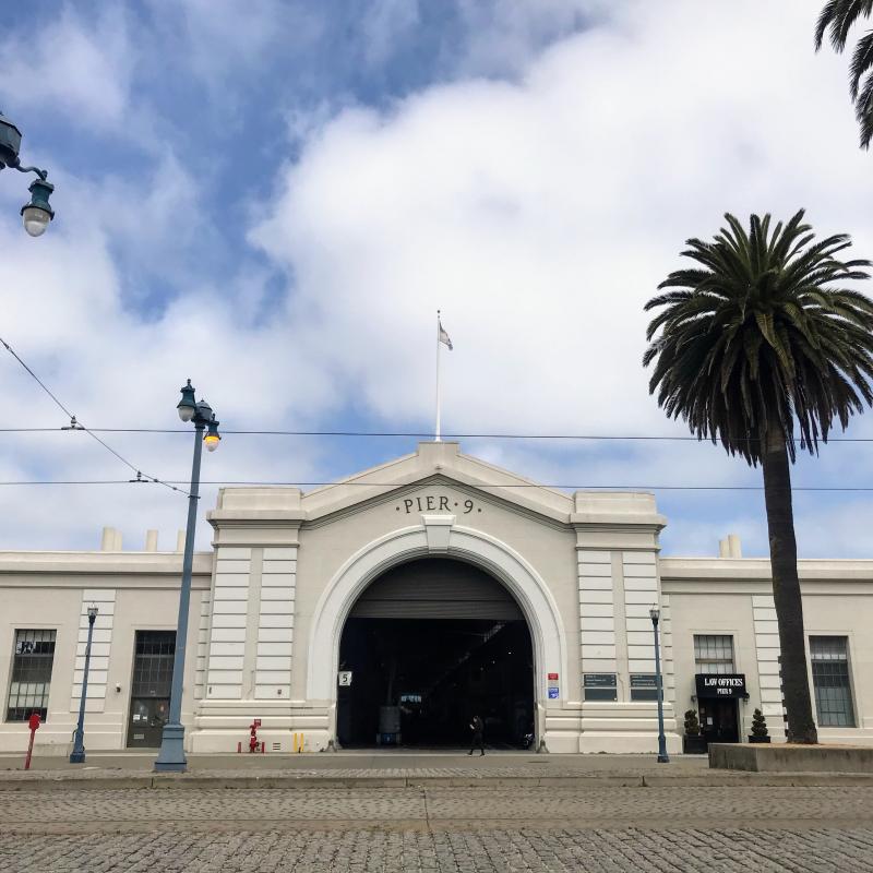 Exterior of Pier 9 on the Embarcadero