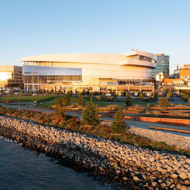 Bayfront Park is located at 16th Street and Terry Francois Blvd in San Francisco.